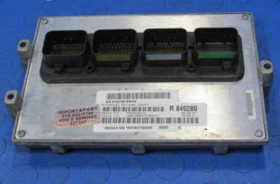 07 Dodge Nitro 4,0 л ECU ECM PCM двигатель компьютер управления 05094281AI 281 PROG 327 - Изображение 1 из 4