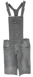 SPORTMAX CODE Barboteuse Femmes Ue 36 Extensible Denim Gris Short Combinaison - Imagen 1 de 11
