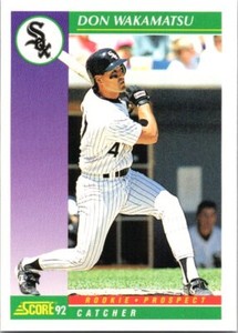 1992 Score - Rookie Prospects RC #814 Don Wakamatsu