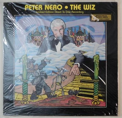 PETER NERO The Wiz CRYSTAL CLEAR 12" 45 RPM direct to disc SEALED # - Image 1 of 4