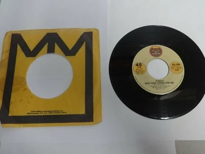1975 Foghat - Slow Ride / Save Your Loving For Me 45 RPM Vinyl Record - Image 1 of 2