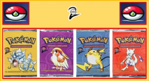 Pokemon TCG WOTC 100% Auténtico Vacío Booster Pack Envoltura | JUEGO BASE 2 Estándar - Imagen 1 de 5