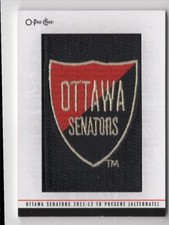 2014-15 O-Pee-Chee Team Logo Patches Ottawa Senators #238