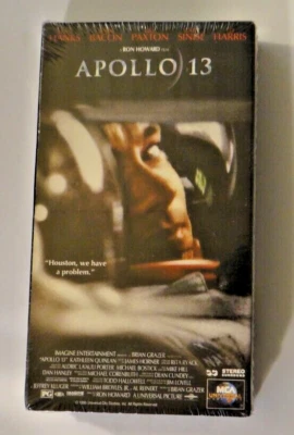 Apollo 13 - Ron Howard Tom Hanks Kevin Bacon 1995 VHS Movie - Sealed New Mint! - Image 1 of 4