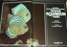 THE TETRA ENCYCLOPEDIA OF FRESHWATER TROPICAL AQUARIUM By Dick Mills - Hardcover