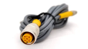 M12 4-polige Buchse gerade PVC-Kabel 2m TURCK - Bild 1 von 5