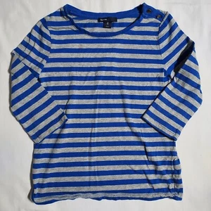 Boy's Gap Kid's Size Medium (8) Multicolored Striped Long Sleeve Top - Picture 1 of 7