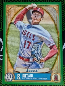 Tarjeta Shohei Ohtani 2021 Topps Gypsy Queen #47 Green Parallel Angels Dodgers - Imagen 1 de 2
