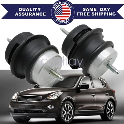 1 par de juego de montaje de motor delantero L & R para 08-20 Infiniti EX FX G M Q QX Nissan 370Z Foto 1 de 4