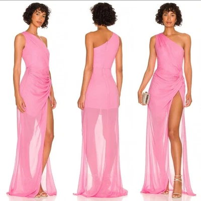 Sau Lee Helene Dress in Pink Size 0 Nwt *imperfection - Image 1 of 4