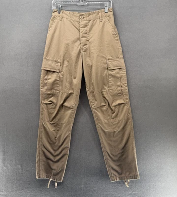 Pantalones de Carga Militar Rothco Tactical BDU Unisex 28x30 Caqui Cintura Ajustable Foto 1 de 4