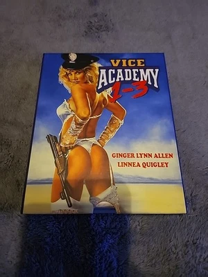 Vice Academy 1 - 3 Vinegar Syndrome Archive #2810/3000 - OOP Release - Like New - Image 1 of 4
