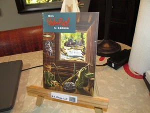 With Rod and Reel Canada Game Fisheries Vintage Fishing Guide Book 1949 - Foto 1 di 7