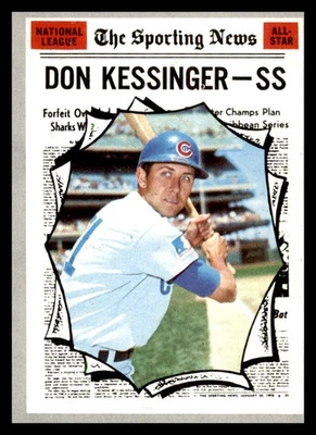 1970 Topps - All-Star Don Kessinger #456 EX Foto 1 de 2