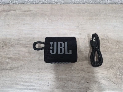 JBL Go 3 Portable Waterproof Speaker - Black - Image 1 of 4
