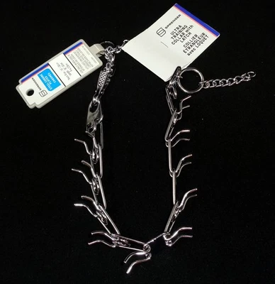 SPRENGER Steel Chrome Plated Ultra Training Dog Collar with Latch (S) (NEW) - Image 1 of 4