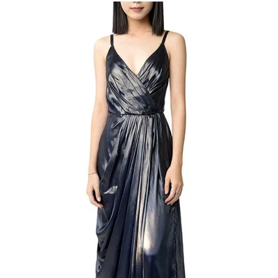 Vera Wang Dress Size 4 Formal Gown Metallic Maxi Evening Party Special Occasion - Image 1 of 4