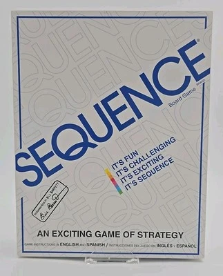 Sequence Board Game By Jax Ltd 1995 Vintage Complete - Image 1 of 4