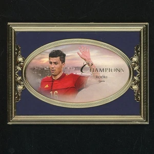 2022 Futera Unique Rodri Champions Gold Frame 9/14 Spain 58111 - Picture 1 of 2