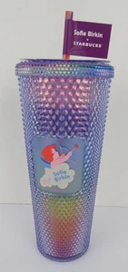 Starbucks - 2024 Summer Sofie Birkin Studded Cold Cup - Purple / Rainbow - 24 oz - Picture 1 of 8