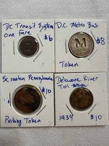 4 Transportmarken; DC, Delaware River, Scranton - Bild 1 von 10