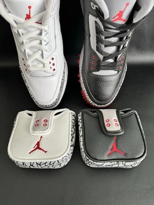 Air Jordan 3's Elephant print Magnetic Mallet Cover Hand Made Upcycled - Image 1 of 4