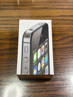 RARE - NEW - Apple iPhone 4s  8 GB  Black Factory Sealed! - Image 1 of 4