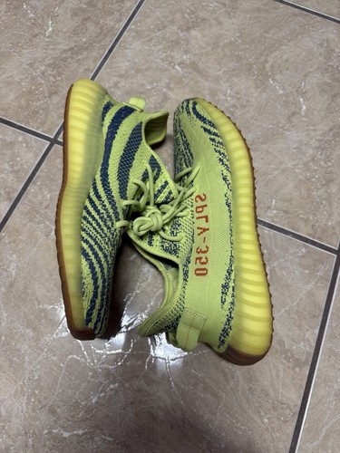 Taglia 12 Adidas Yeezy Boost 350 V2 Low Semi Frozen Giallo
