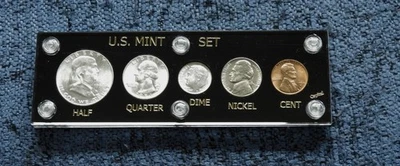 D 1954 plata sin circular como nuevo set-elección Foto 1 de 2