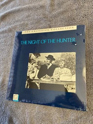 Sealed The Night Of The Hunter Criterion Collection B&W Laser Disc 1955 92 Min. - Imagem 1 de 4
