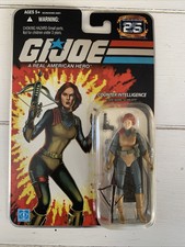 New GI Joe 25th Anniversary Scarlett Silver Foil Card