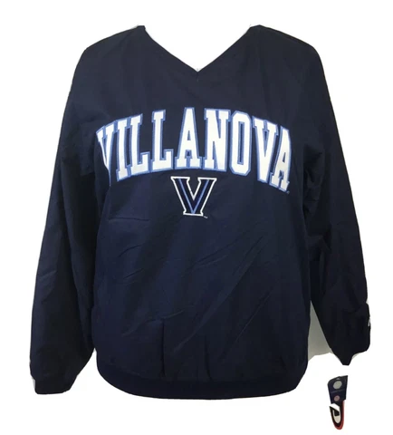 NWT Pro Player Villanova Wildcats Pullover Windbreaker Tackle Twill -Large Cover