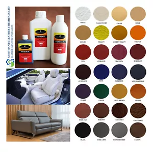 ALL IN ONE Leather Colourant for repair / recolour - dye pigment paint restoring - Picture 1 of 36