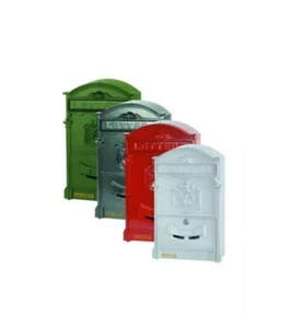 Maurer Royal Briefkasten 26x41x9cm - Aluminium lackiert - bunt - Bild 1 von 3