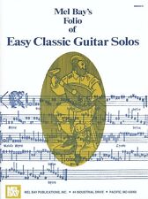 Mel Bay's Folio of Easy Classic Guitar Solos Songbook Fandango Musette Sonatina