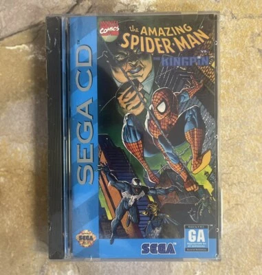 Amazing Spider-Man vs. The Kingpin - Sega CD **BRAND NEW!!** - Image 1 of 4