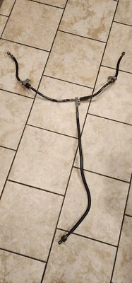 1987-88 KAWASAKI TECATE 4 KXF 250 ПЕРЕДНИЕ ТОРМОЗНЫЕ МАГИСТРАЛИ - Изображение 1 из 4