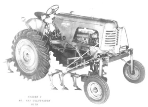 Oliver No 481 Una Fila Cultivador Tractor Alto Despeje Super 88 Piezas Manual - Imagen 1 de 12