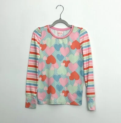 Top pijama Matilda Jane Dream Chasers abrazos y besos niñas 10 azul rosa logotipo Foto 1 de 4