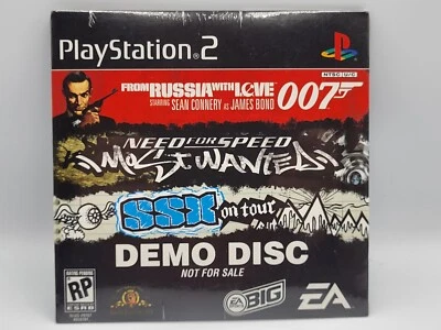 PS2 EA Demo Disc 007 From Russia With Love Need for Speed SSX On Tour SLUS-29167 - Image 1 of 2