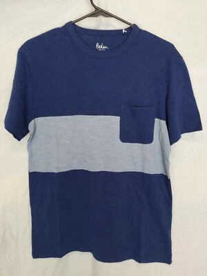 Camiseta para hombre Boden talla S azul gris bolsillo manga corta top Foto 1 de 3