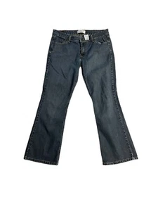 Levi Strauss Signature Stretch Low Rise Boot Cut Denim Jeans Juniors 13 Short - Picture 1 of 11