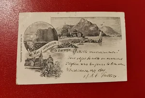 CPA NORVEGE - Carte "Aus CATHOLICUM ex NORVEGIA" - St Olafs Trykkeri, Kristiana - Imagen 1 de 2