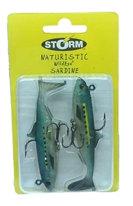 STORM Naturistic Sardine - 9 cm - 10 g - 2 pezzi - Soft Lure - CD54 - Picture 1 of 8