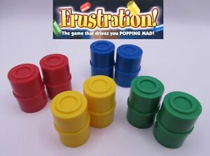 Vintage Frustration Game (1994-99) Playing Movers/Tokens 2 Pack Choose Colour...