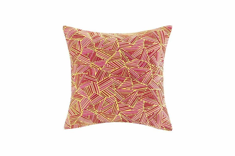 Josie Decoiserie Square Pillow - Multi - 18x18" NJ30-2093 - Image 1 of 1