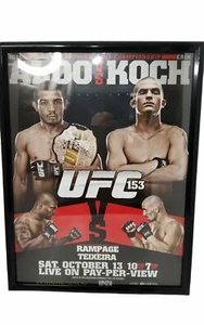 UFC jose aldo vs erik koch and rampage vs teixeira Poster Unsigned 19"w x 25"h f - Picture 1 of 1