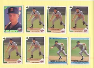 CHUCK KNOBLAUCH 18-card lot Minnesota Twins - Picture 1 of 2
