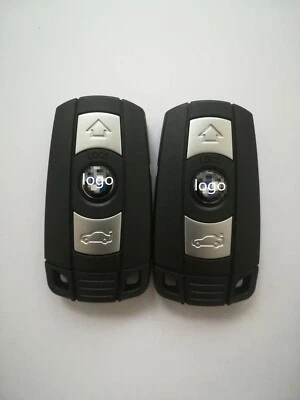 2 Funda Llave Mando a Distancia de Repuesto para BMW 1 3 5 6 Series E90 E91 E92 E60 KR55WK49123 Foto 1 de 3