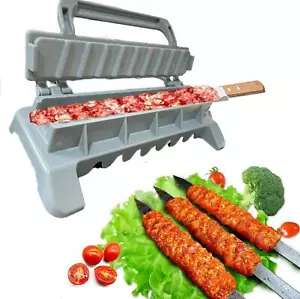 Reusable Kebab Maker - Easy Bbq Skewer Press Tool for Perfect Kebab Preparation - Picture 1 of 27